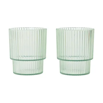 Ripple copo infantil - Tea green, pack de 2 - Ferm Living