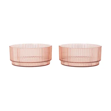 Ripple kids taça - Blush, pack de 2 - Ferm Living