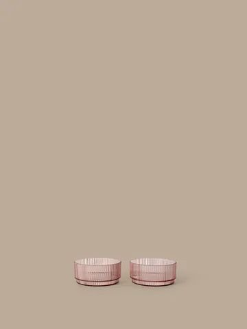 Ripple kids taça - Blush, pack de 2 - Ferm Living