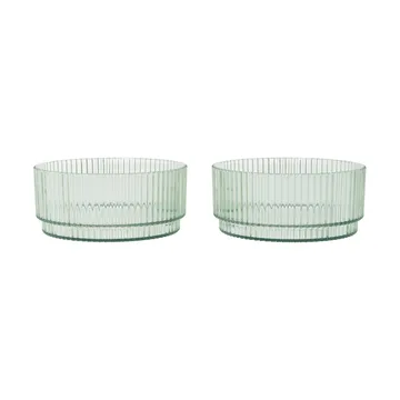 Ripple kids taça - Tea green, pack de 2 - Ferm Living