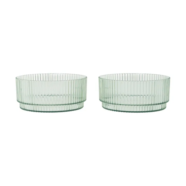 Ripple kids taça - Tea green, pack de 2 - Ferm Living