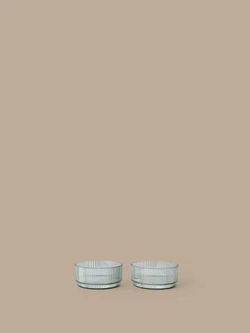 Ripple kids taça - Tea green, pack de 2 - Ferm Living