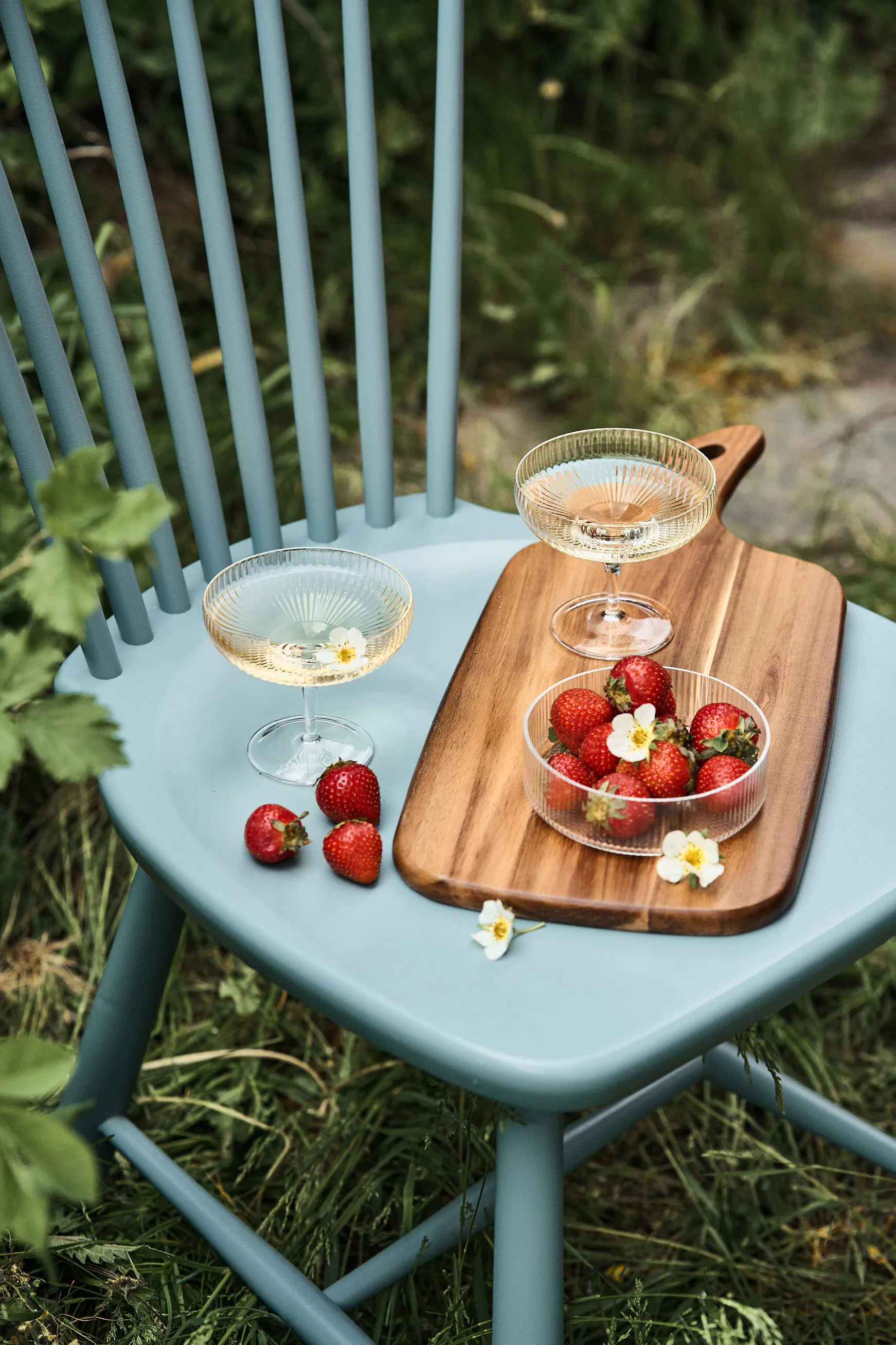 Ripple tigela de pequeno-almoço 4 un., transparente Ferm Living