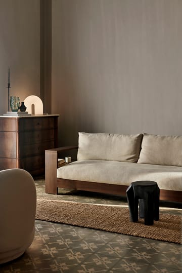 Root banco Ø30x40 cm - Preto manchado - Ferm Living