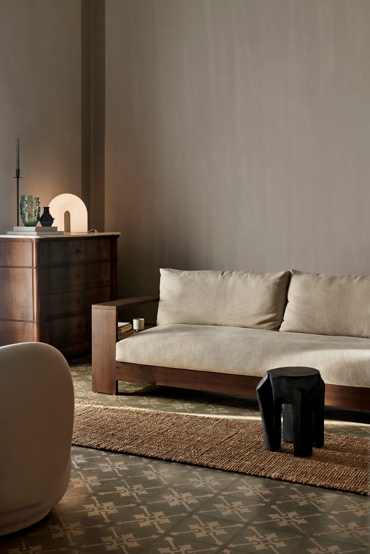 Root banco Ø30x40 cm, Preto manchado Ferm Living