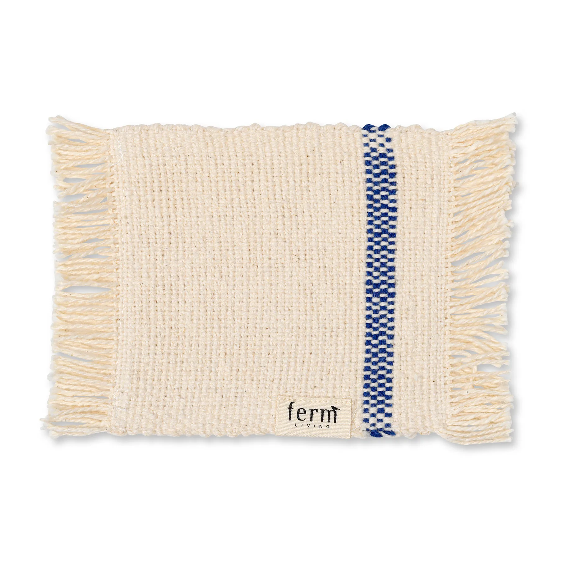 Savor base para copos 4 un. 10x14 cm, Off-white / Azul Ferm Living