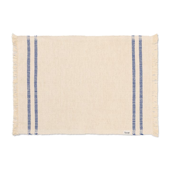 Savor individual de mesa 38x50 cm, Off-white / Azul Ferm Living