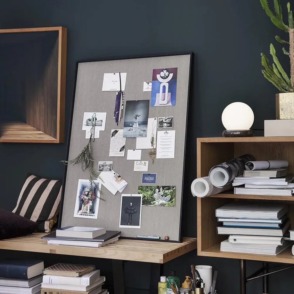 Scenery quadro de avisos, Preto, grande Ferm Living