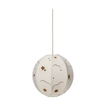 Skye abat-jour - Natural-bronze, Ø45 cm - Ferm Living