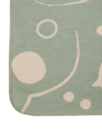 Skye manta - Tea green-parchment, 80x120 cm - Ferm Living