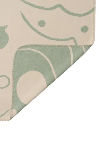Skye manta - Tea green-parchment, 80x120 cm - Ferm Living