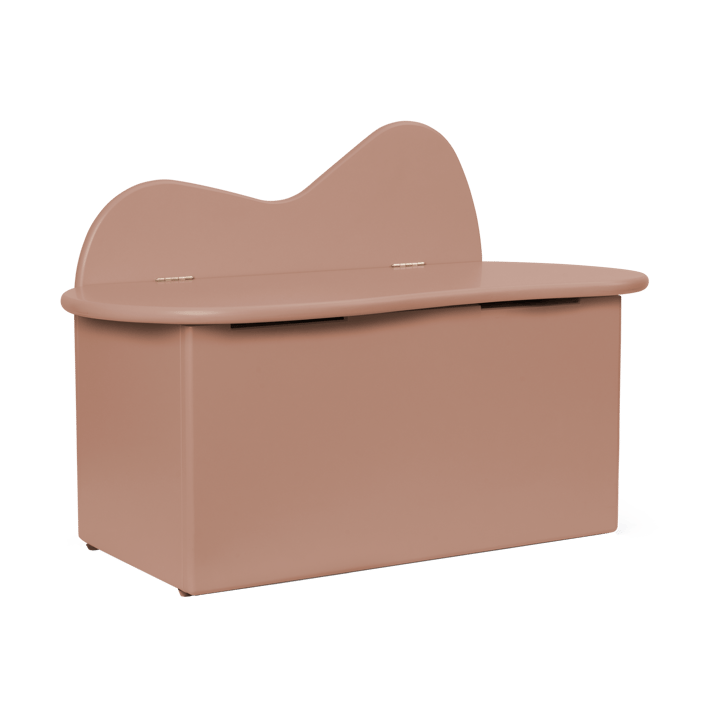 Slope banco com armazenamento 75x38x51 cm - Rose - Ferm Living