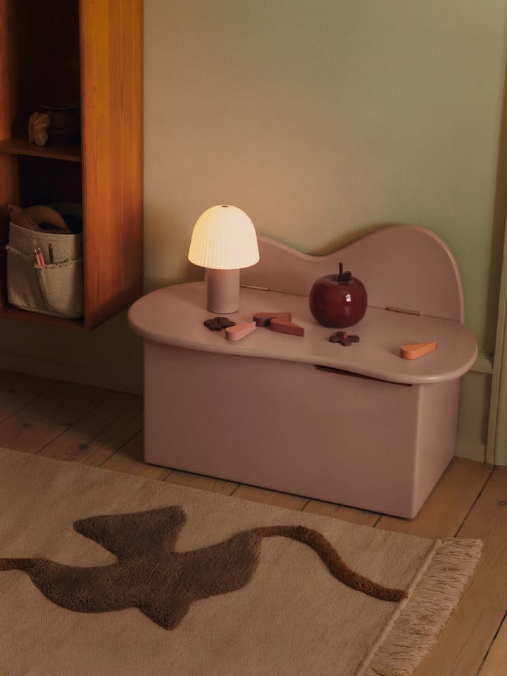 Slope banco com armazenamento 75x38x51 cm, Rose Ferm Living