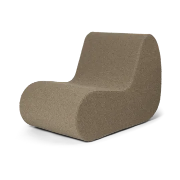 Sofá modular Rouli center module pure bouclé - Sand - Ferm Living