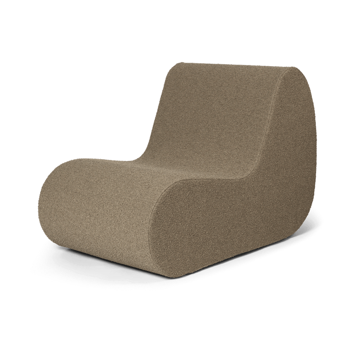 Sofá modular Rouli center module pure bouclé - Sand - ferm LIVING