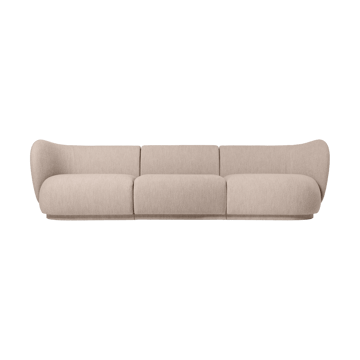 Sofá módulo Rico armrest L Soft Bouclé - Natural - Ferm Living