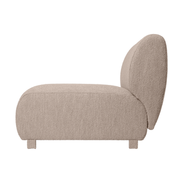 Sofá módulo Rico center Soft Bouclé - Natural - Ferm Living