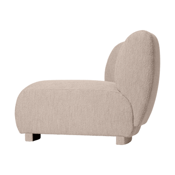 Sofá módulo Rico corner 45 Soft Bouclé - Natural - Ferm Living