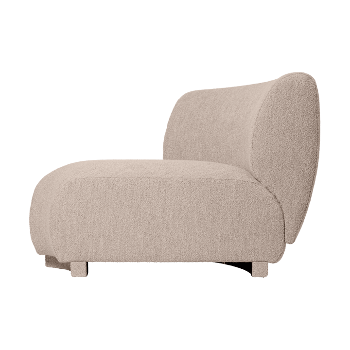 Sofá módulo Rico corner 45 Soft Bouclé, Natural Ferm Living