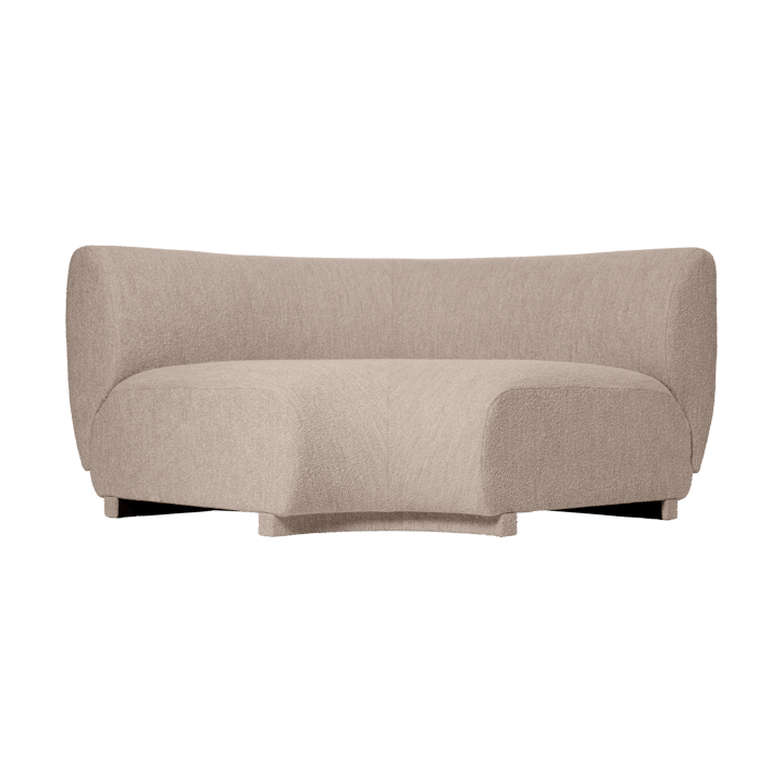 Sofá módulo Rico corner 90 Soft Bouclé - Natural - Ferm Living