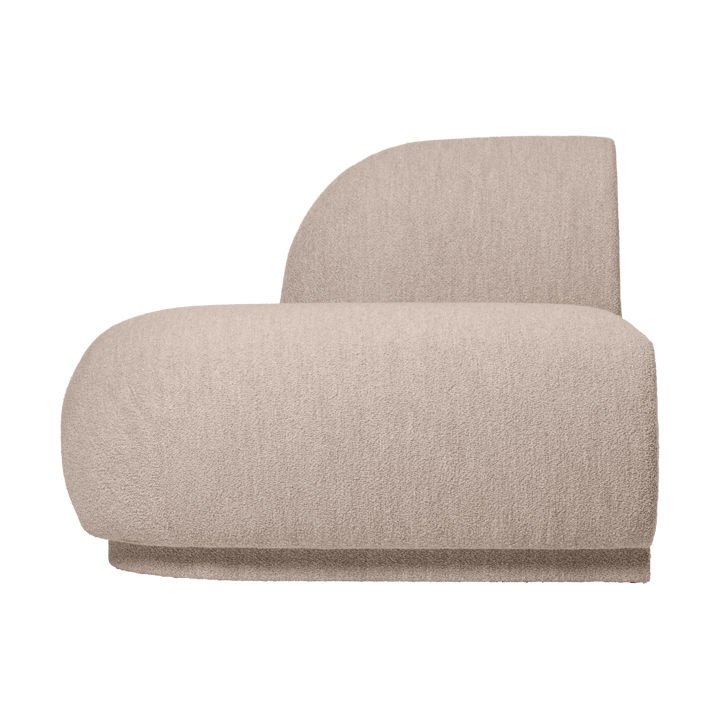 Sofá módulo Rico open L - Soft bouclé-natural - Ferm Living