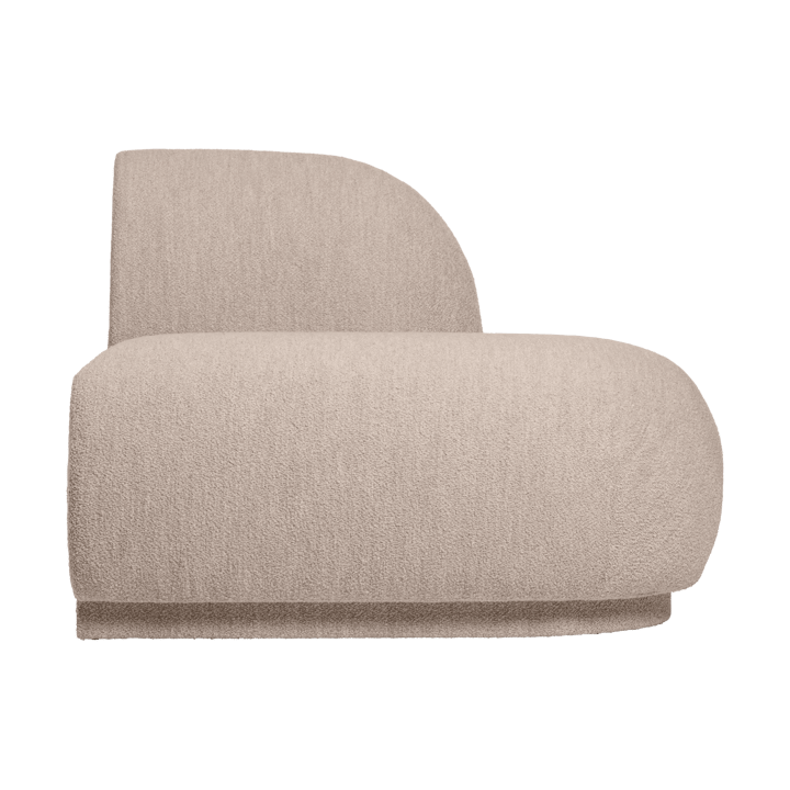 Sofá módulo Rico open R - Soft bouclé-natural - Ferm Living
