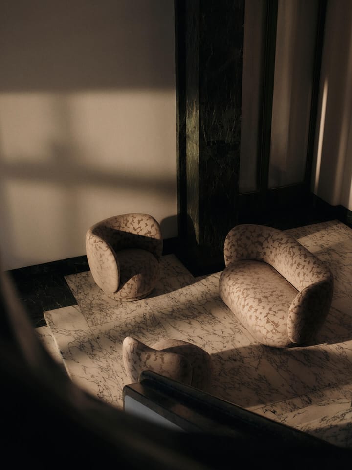 Sofá Rico 2 lugares, Cilla-Taupe Ferm Living