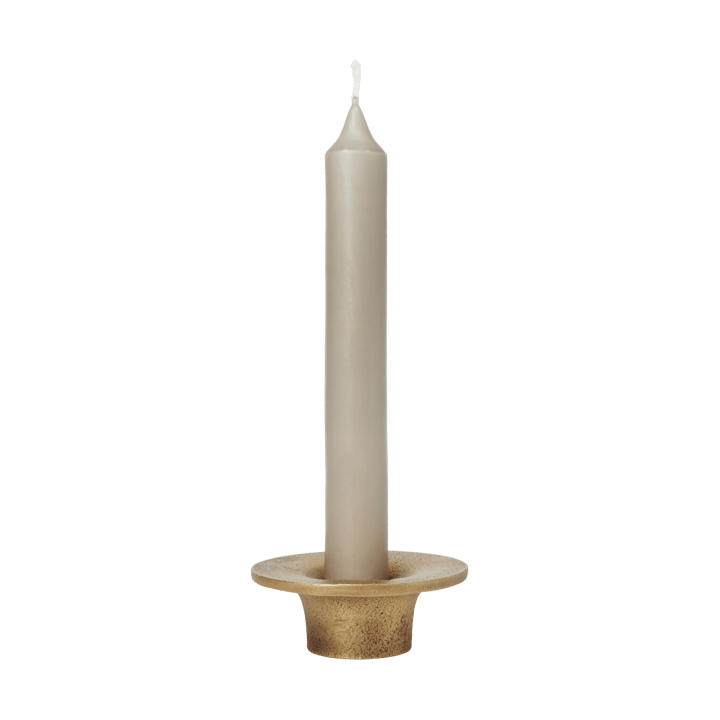 Soothe castiçal Ø8 cm, Acabamento em Latão Ferm Living