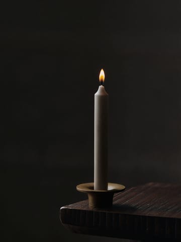 Soothe castiçal Ø8 cm - Acabamento em Latão - Ferm Living
