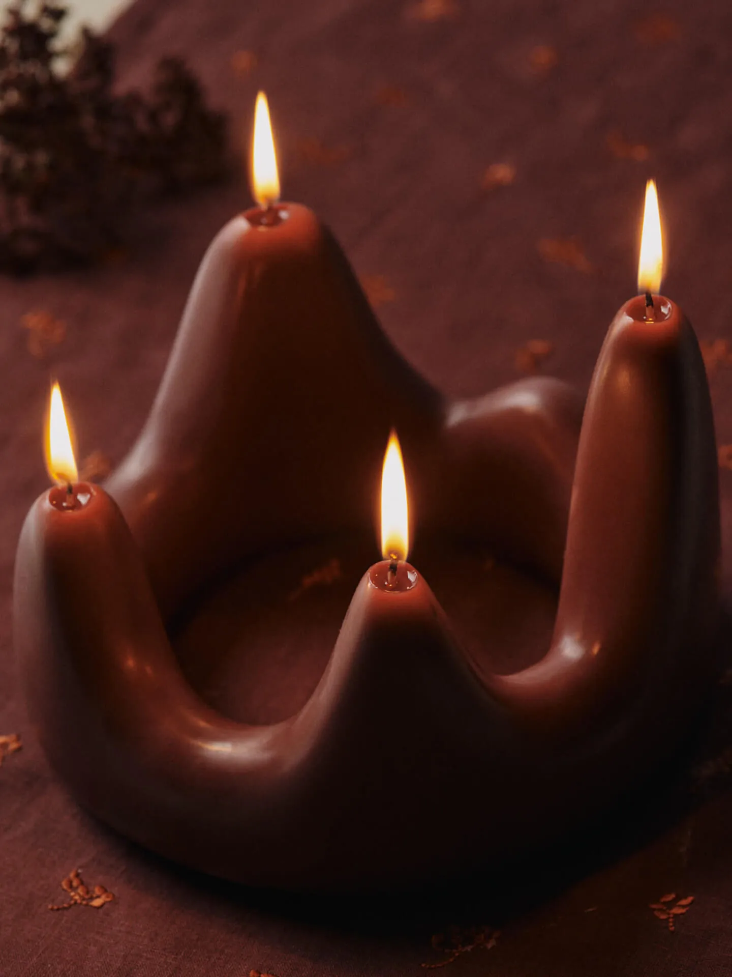 Stala anel de vela , Uva escura Ferm Living