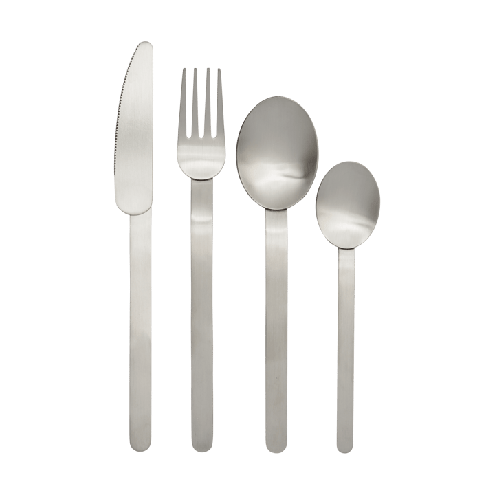 Stelo conjunto de talheres 4 peças - Aço Inoxidável Escovado - Ferm Living