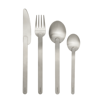 Stelo conjunto de talheres 4 peças - Aço Inoxidável Escovado - Ferm Living
