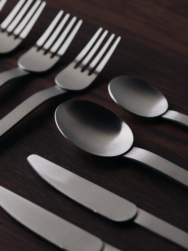 Stelo conjunto de talheres 4 peças, Aço Inoxidável Escovado Ferm Living