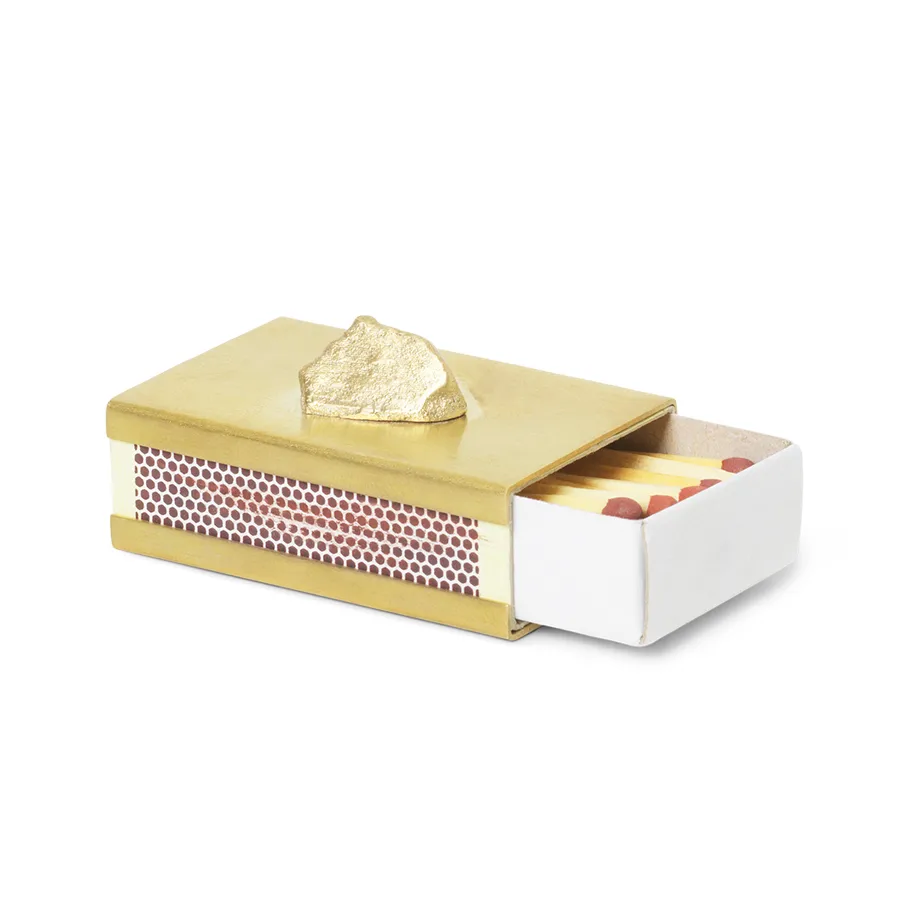 Stone suporte para fósforos, Latão Ferm Living