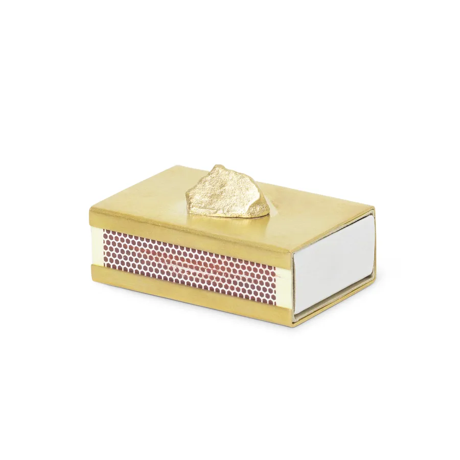 Stone suporte para fósforos, Latão Ferm Living