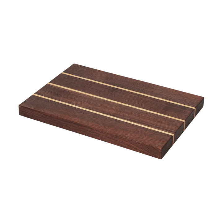 Stribe tábua de cortar fina 25x36 cm - Walnut-ash - Ferm Living