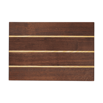 Stribe tábua de cortar fina 25x36 cm - Walnut-ash - Ferm Living