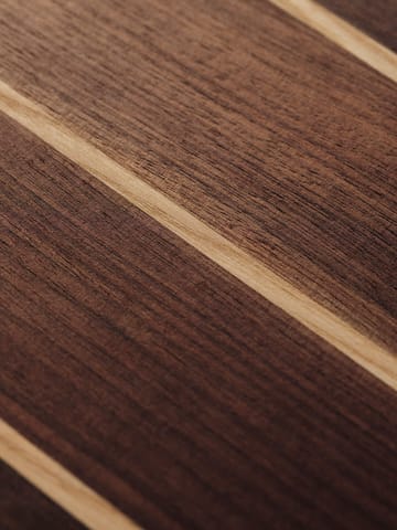 Stribe tábua de cortar fina 25x36 cm - Walnut-ash - Ferm Living