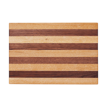Stribe tábua de cortar grossa 25x36 cm - Walnut-oak - Ferm Living