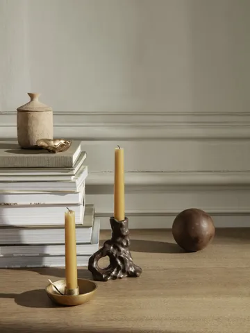 Suporte de velas Dito - Dark brown - Ferm Living