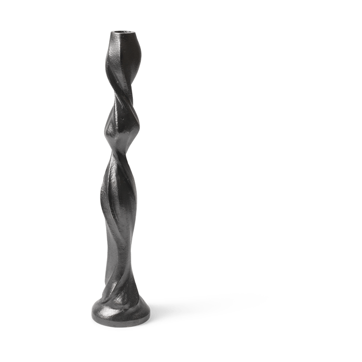 Suporte de velas Gale 38 cm - Blackened Aluminium - Ferm Living