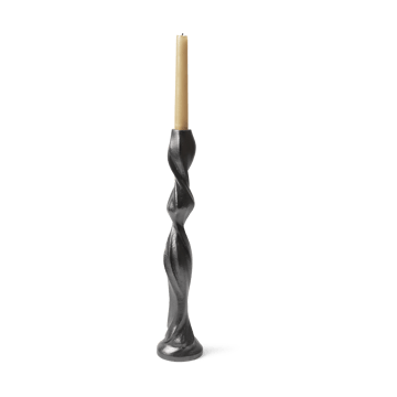 Suporte de velas Gale 38 cm - Blackened Aluminium - Ferm Living