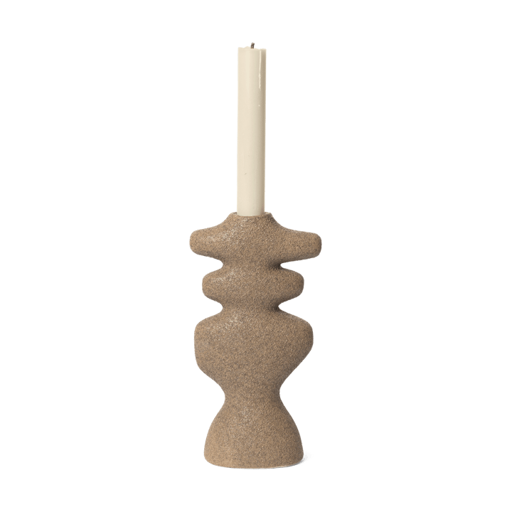 Suporte de velas Yara large, Areia Escura Ferm Living