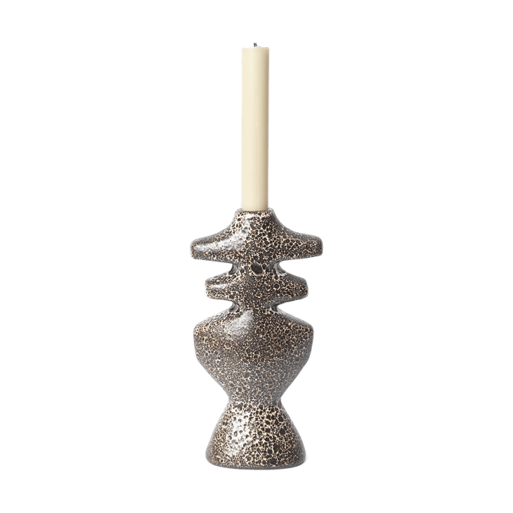 Suporte de velas Yara large, Mancha Marrom Ferm Living