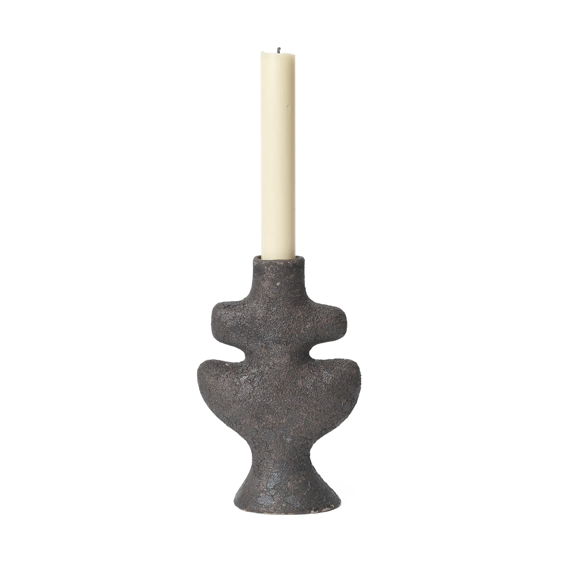 Suporte de velas Yara small, Metal Rústico Ferm Living