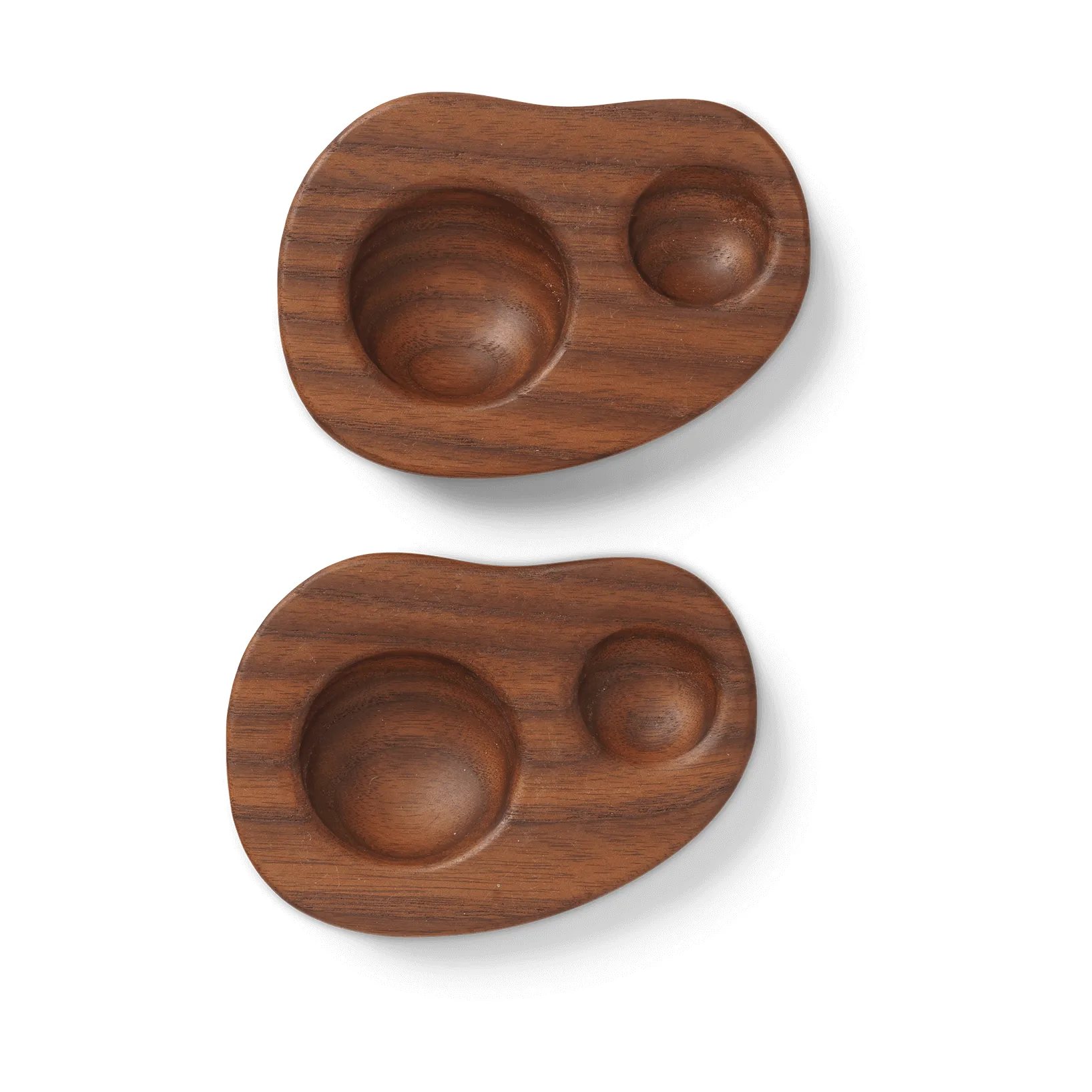 Suporte para ovos Cairn 2 un., Dark brown Ferm Living