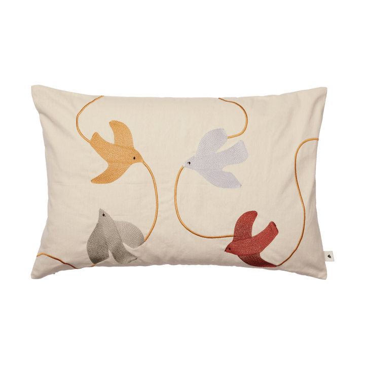 Swif bird capa de almofada bordada 40x60 cm - Multi - Ferm Living