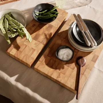 Tábua de cortar Chess retangular - pequeno 15x40 cm - Ferm Living