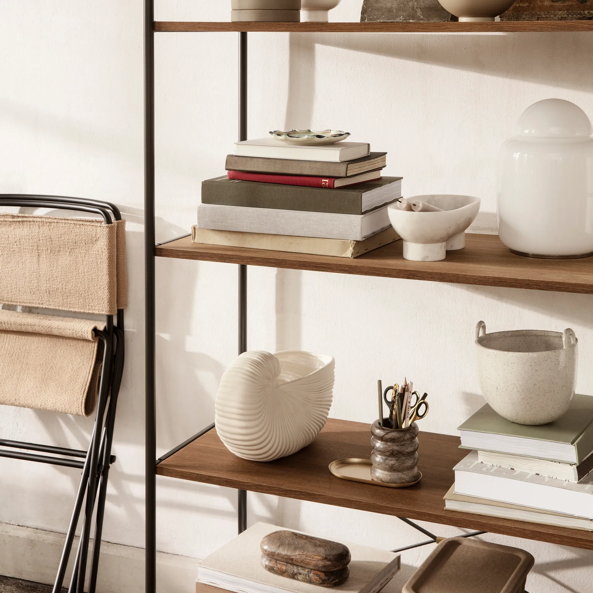 Tabuleiro Basho 9x18 cm, latão Ferm Living