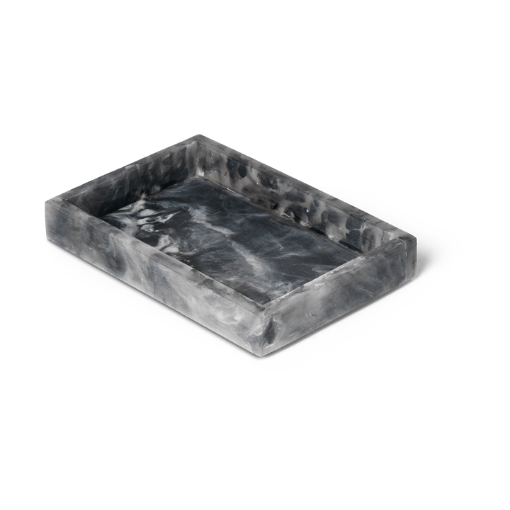 Tabuleiro decorativo Mist 10x15 cm - Charcoal - Ferm Living